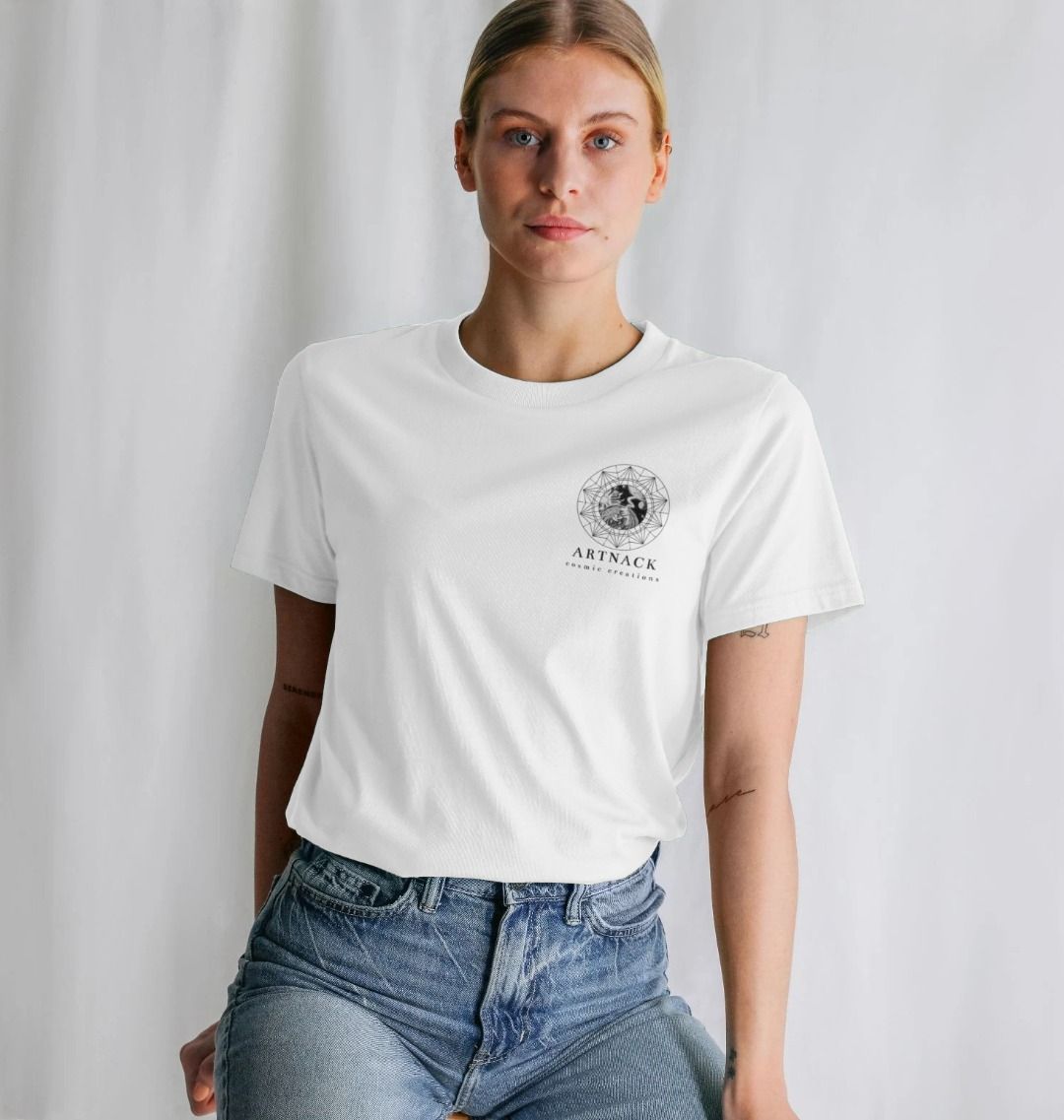 Womens Organic Cotton 'The Weight of the World' Tee