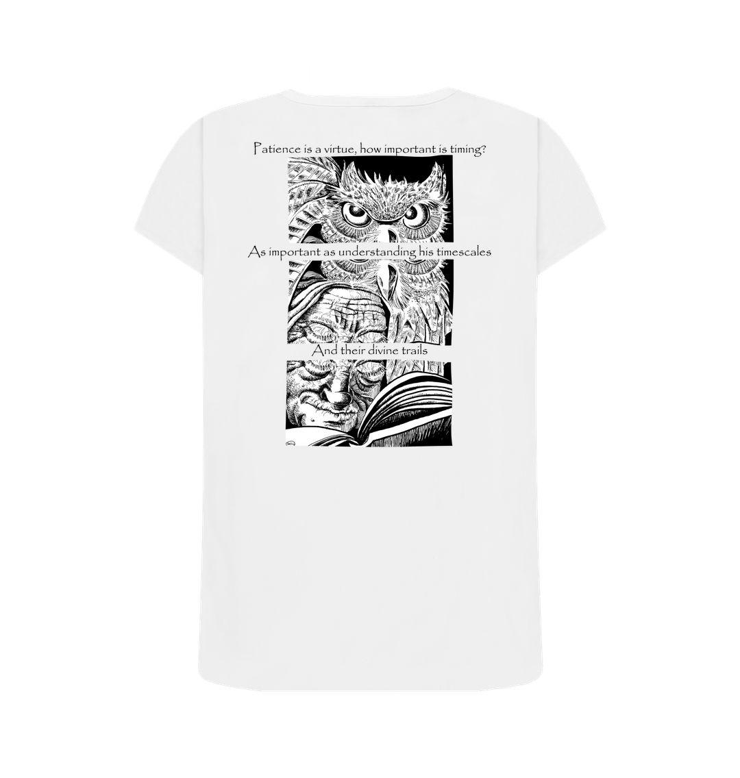 Women's Patience is a Virtue Organic Cotton Tee