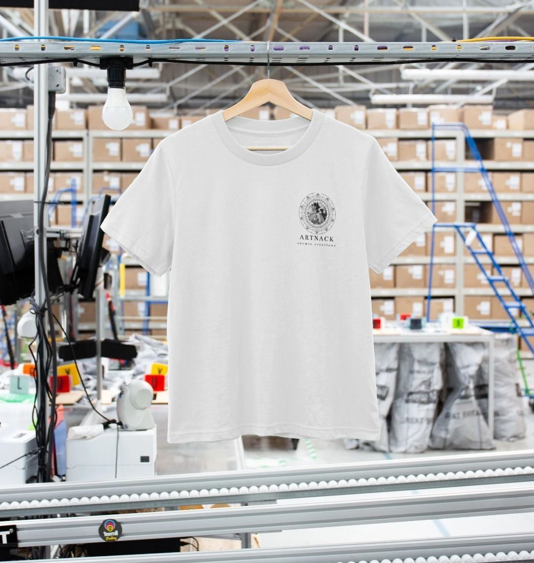Womens Organic Cotton 'Bloody Ink' Tee