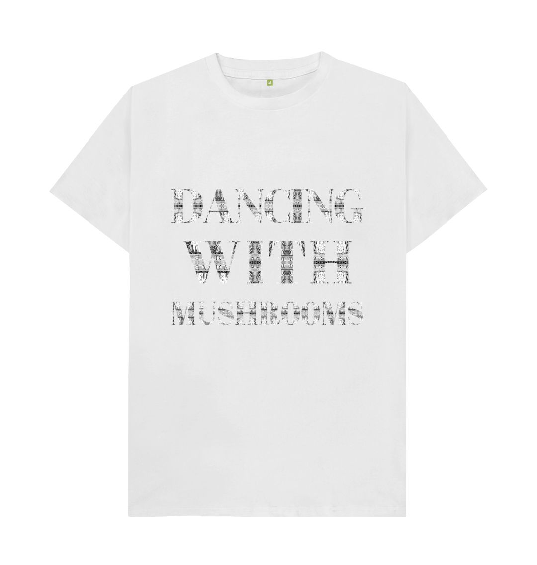 White Dancing With Mushrooms