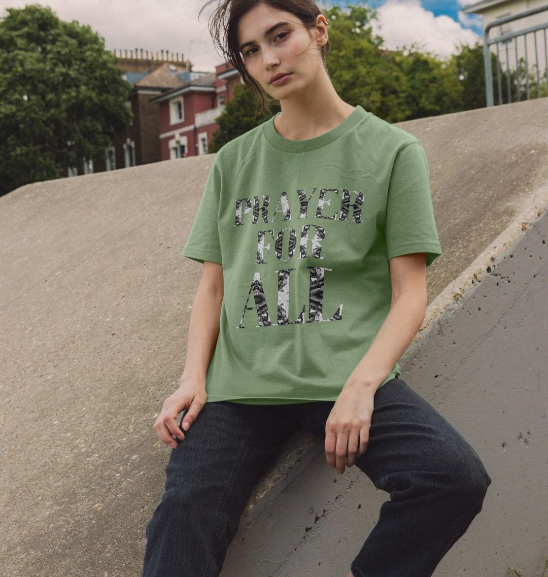 Prayer For All Womens T-shirt