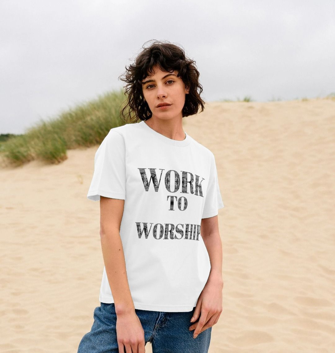 Work to Worship Womens T-shirt
