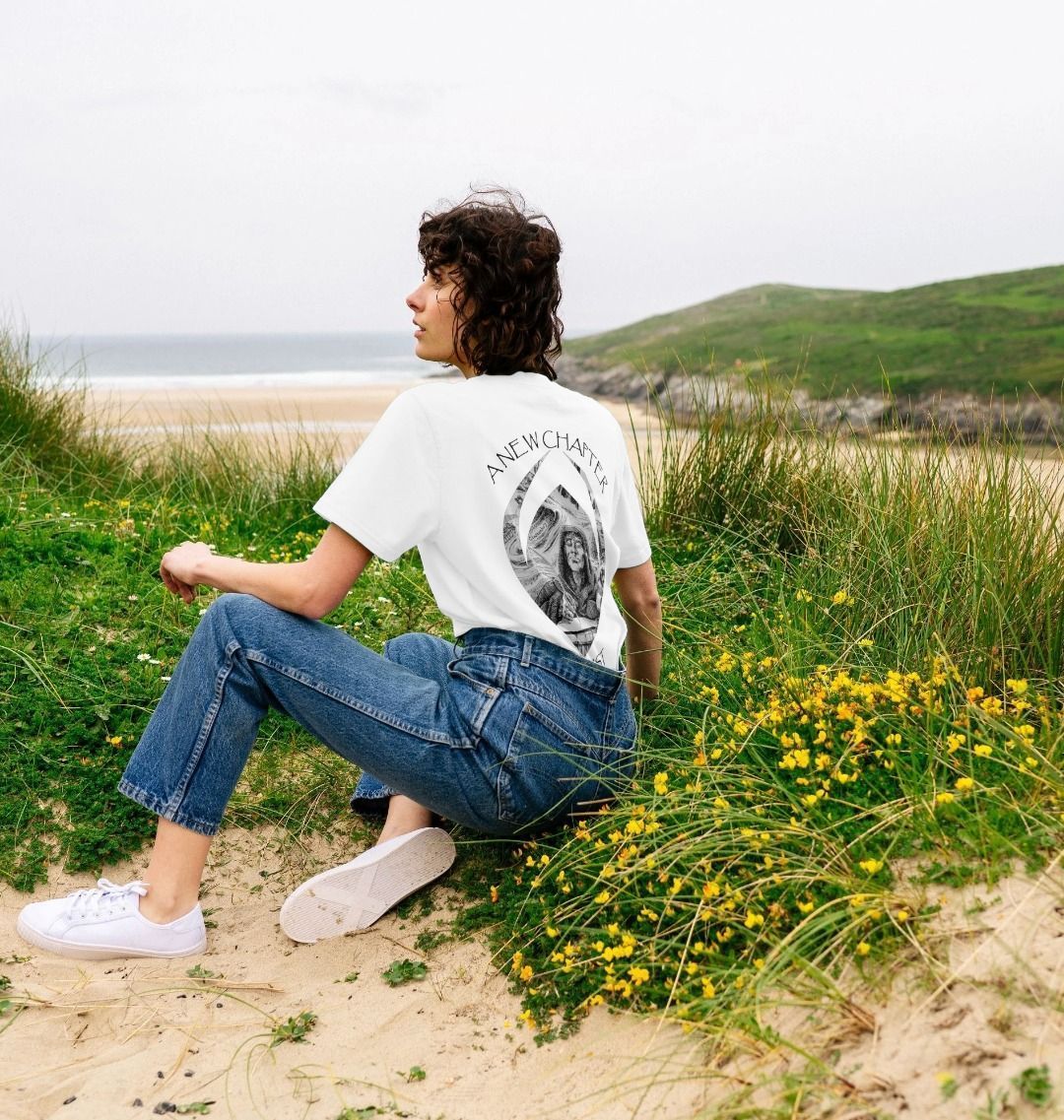 Womens Organic Cotton 'Bloody Ink' Tee
