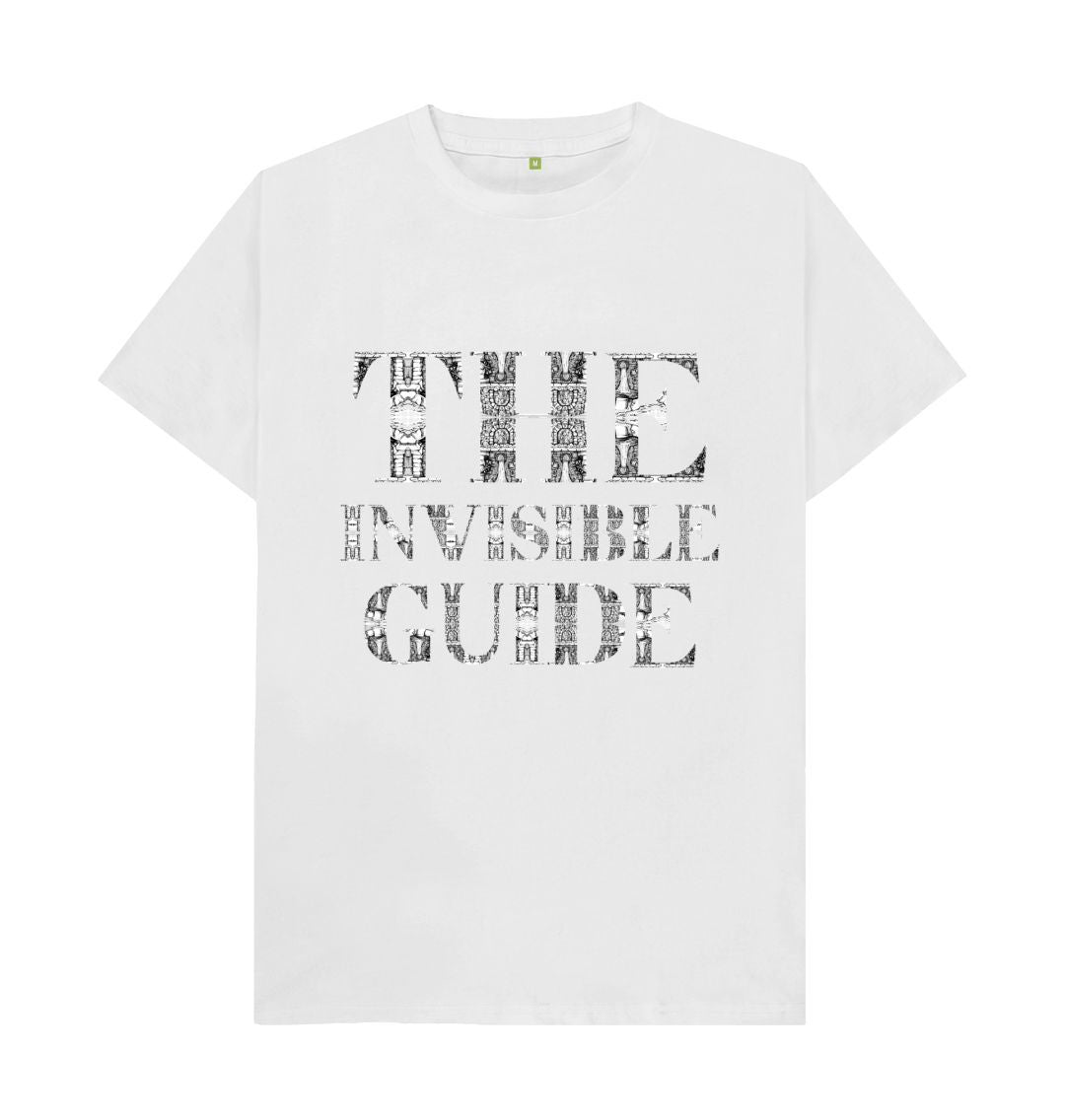 White The Invisble Guide T-shirt