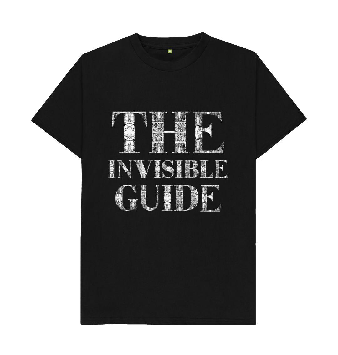 Black The Invisble Guide T-shirt