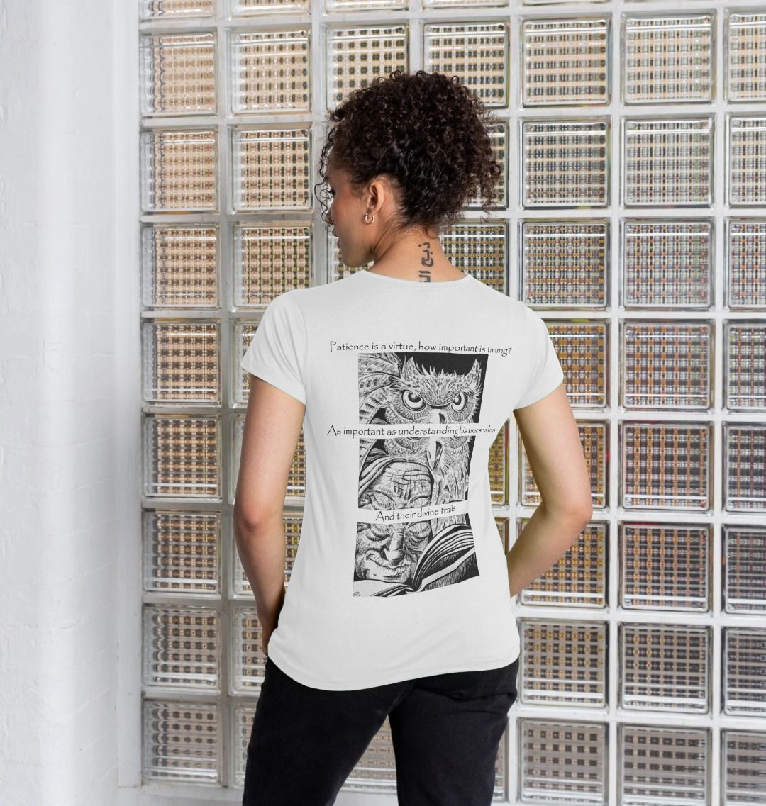 Women's Patience is a Virtue Organic Cotton Tee