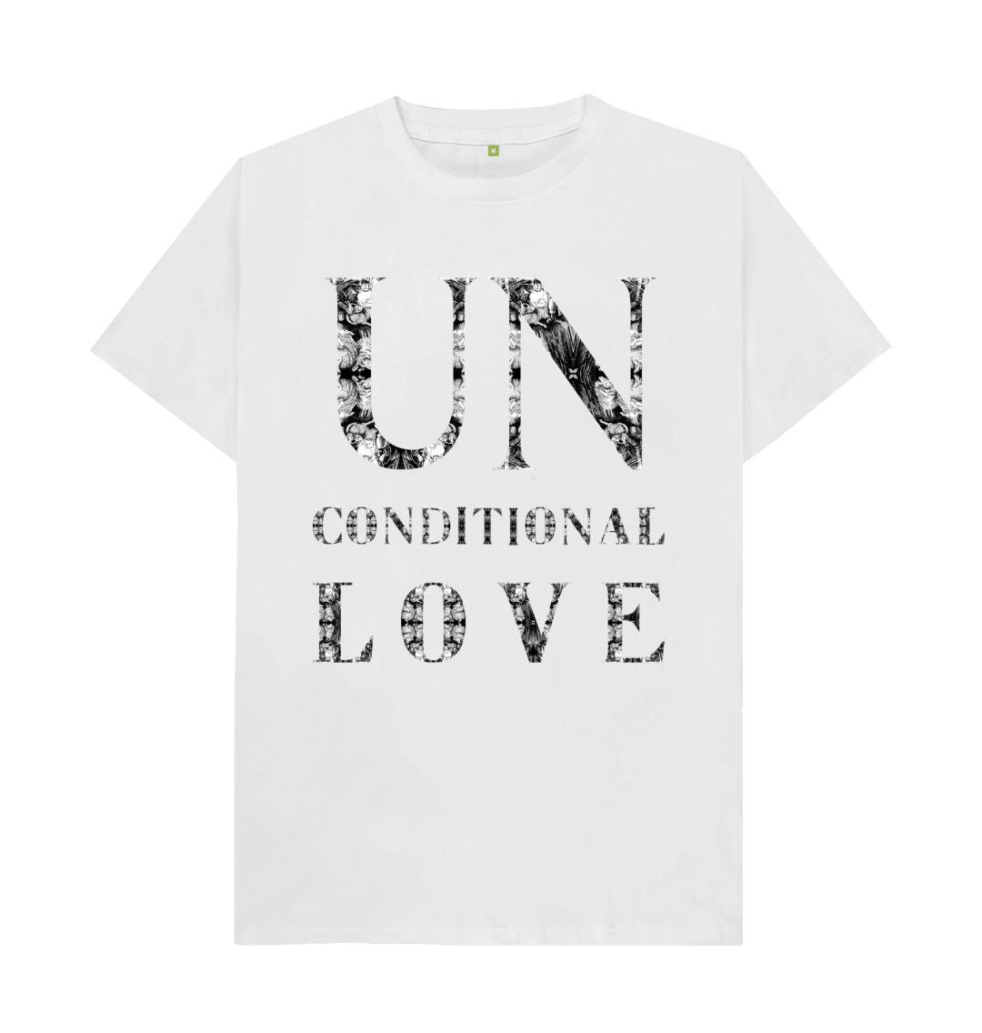 White Unconditional Love T-shirt