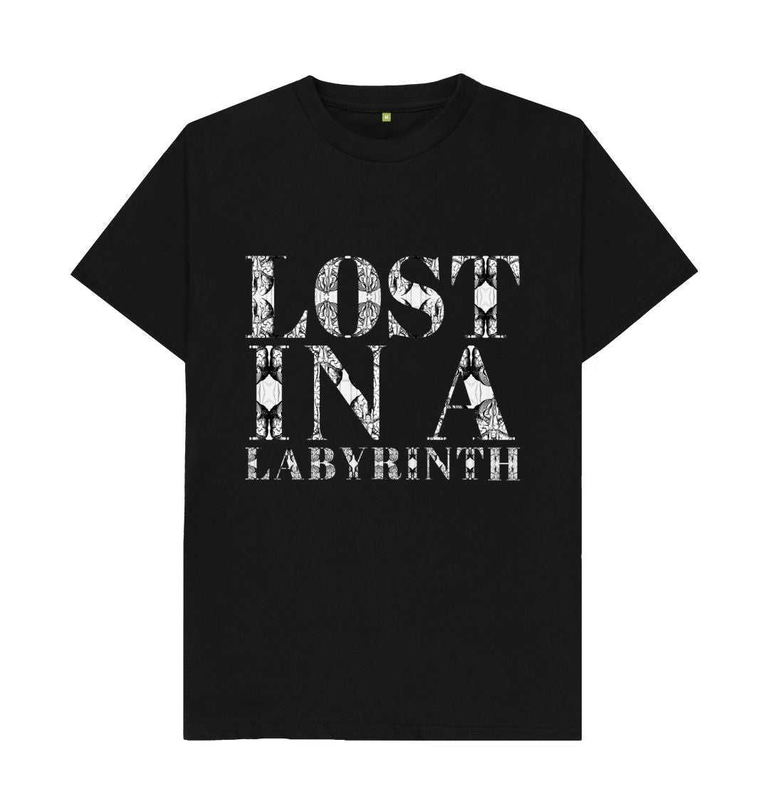 Black Lost in a Labyrinth T-shirt