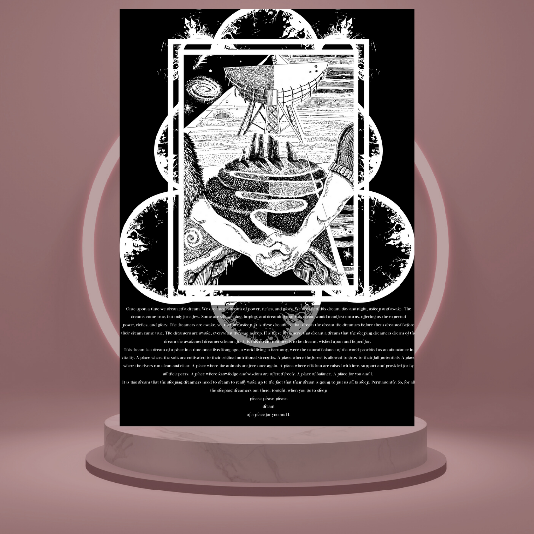 Dreams of the Future Past and Present Full Poem Print
