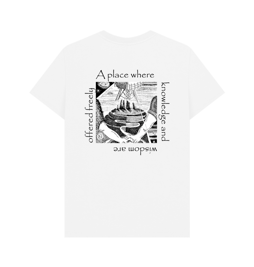 White Printed T-shirt