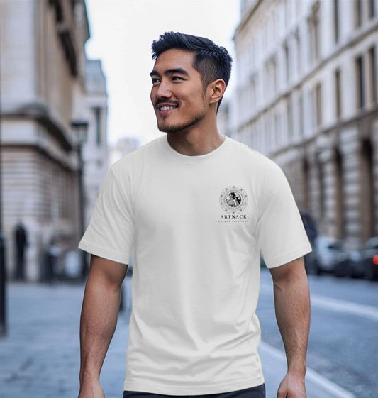 Mens Organic Cotton 'Dancing With Mushrooms' Tee