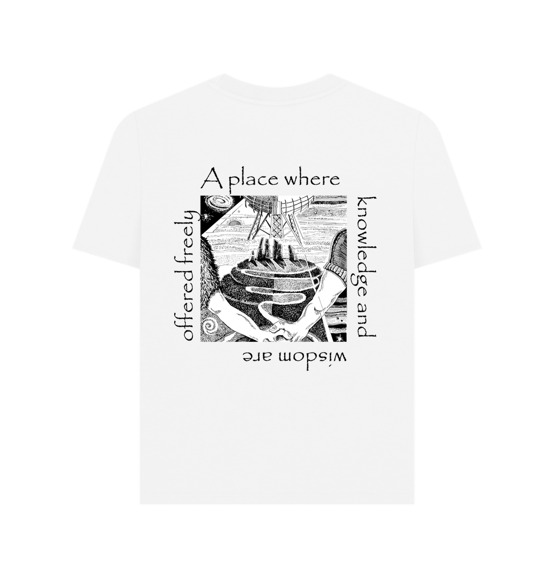 White Printed T-shirt