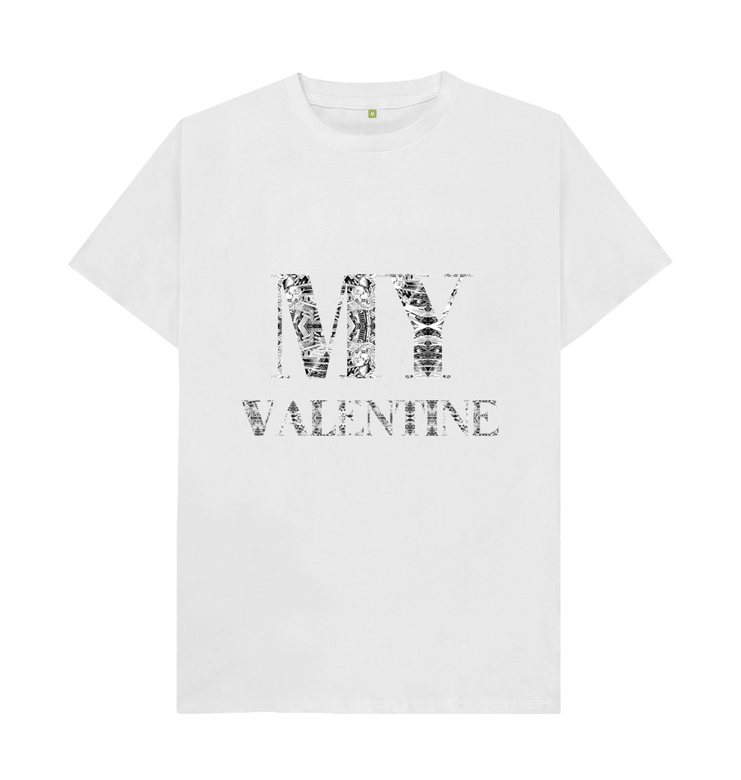 White My Valentine T-shirt