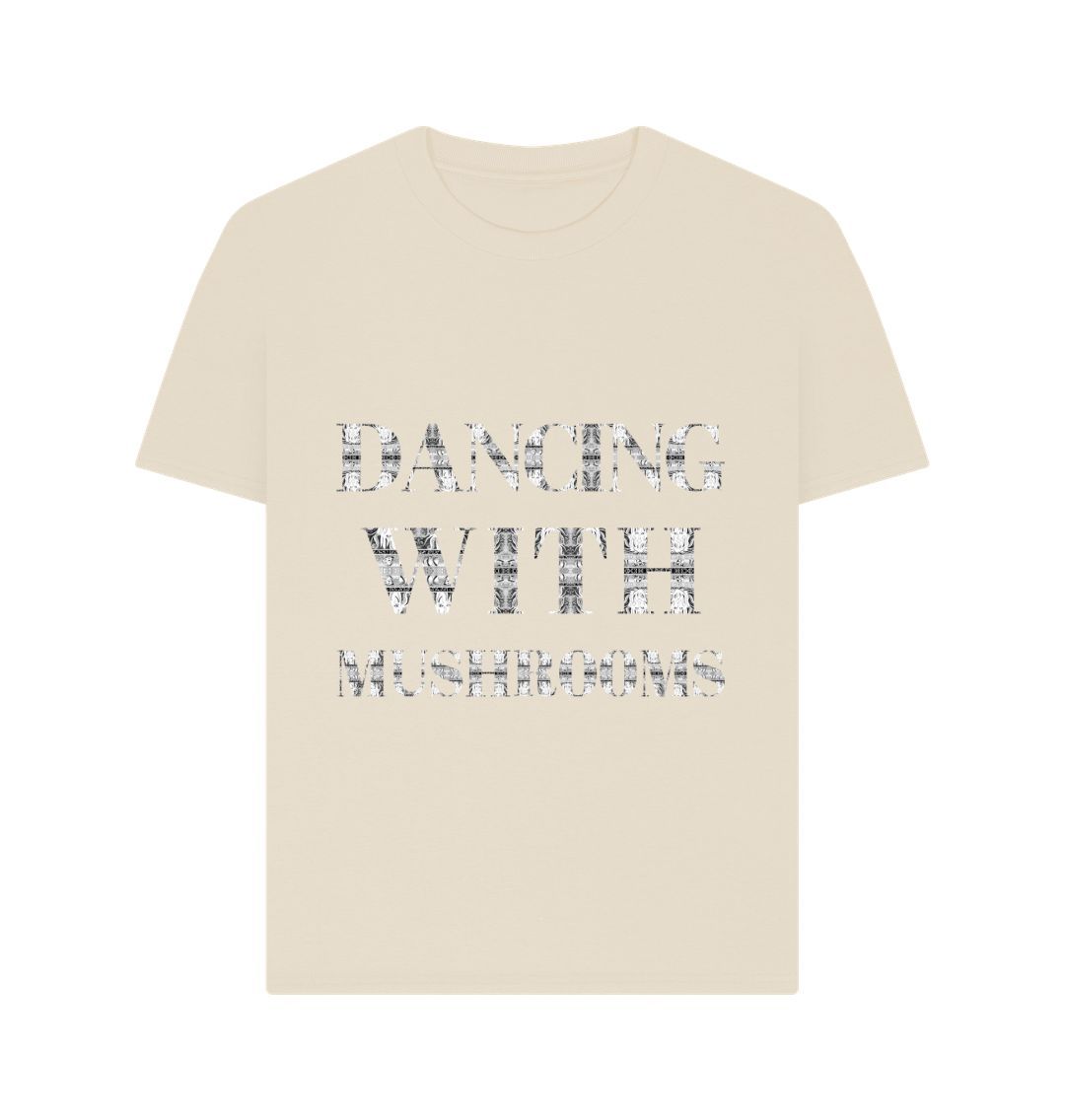 Oat Dancing With Mushrooms Womens T-shirt