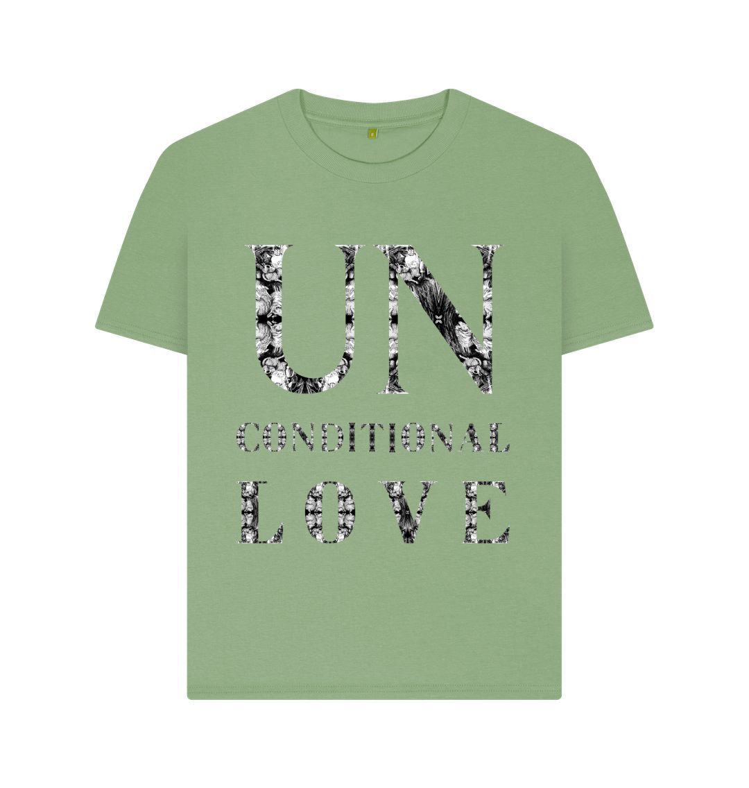 Sage Unconditional Love Womens T-shirt