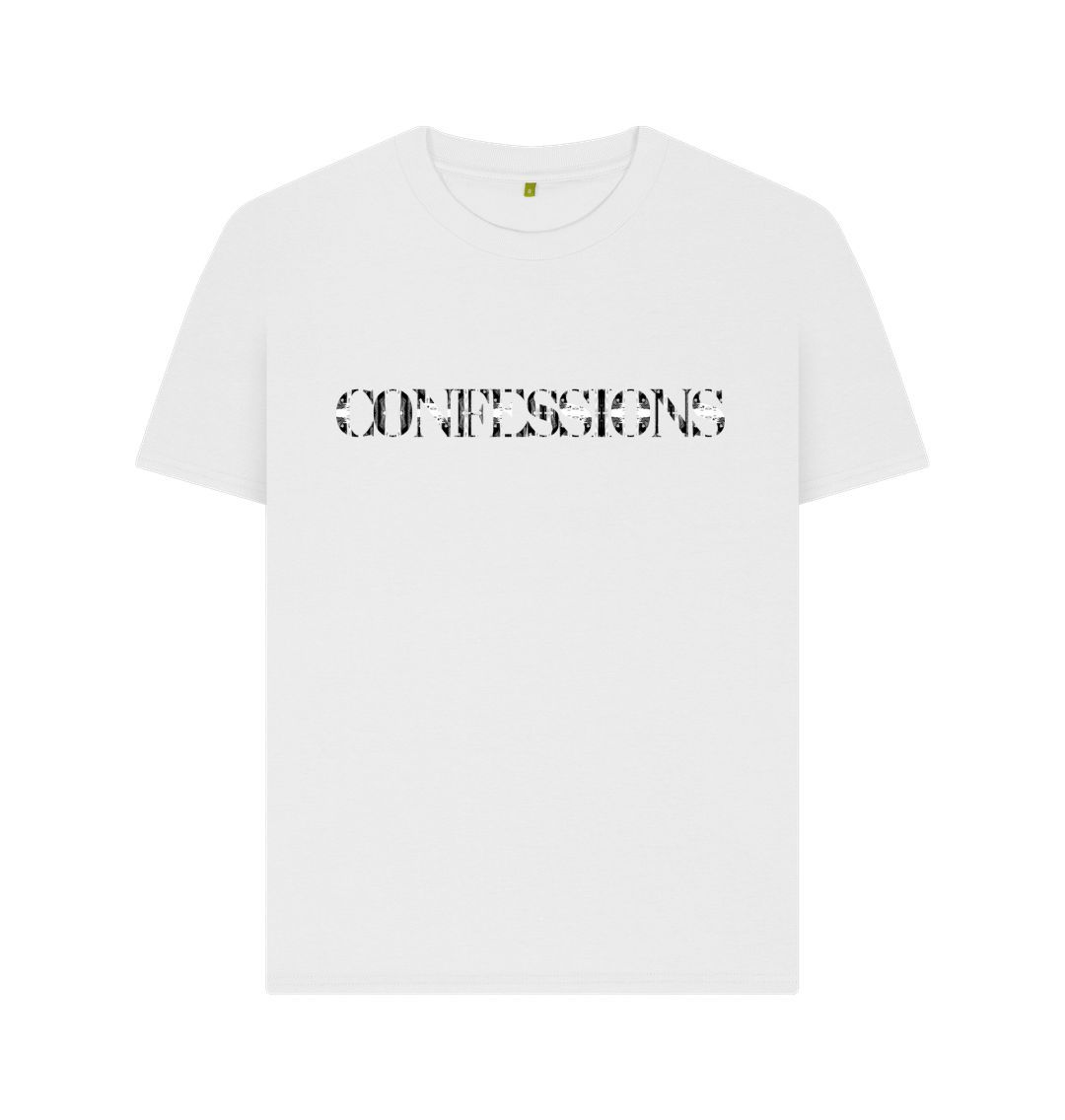 White Confessions Womens T-shirt