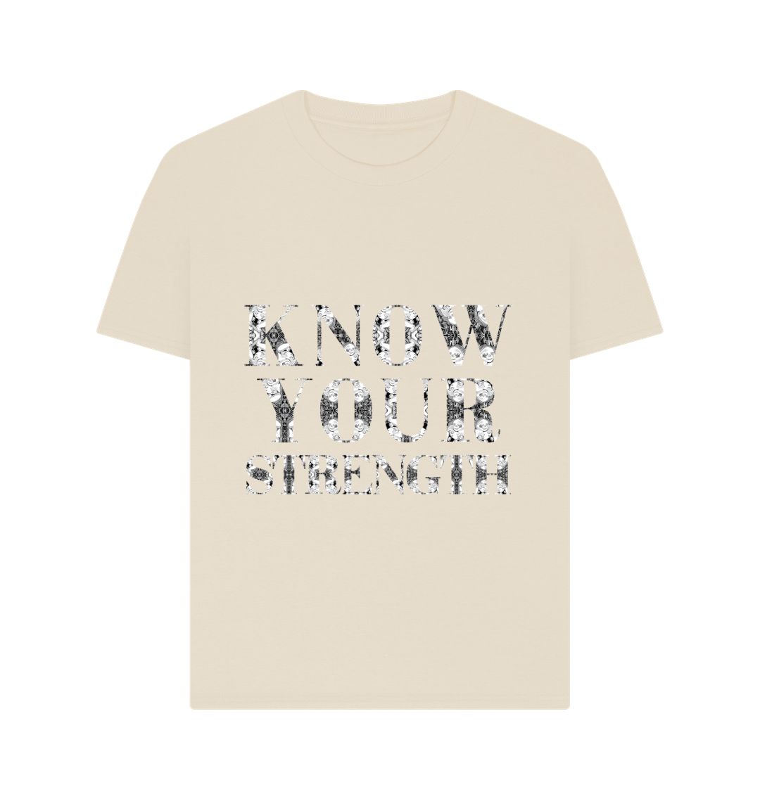 Oat Know Your Strength Womens T-shirt