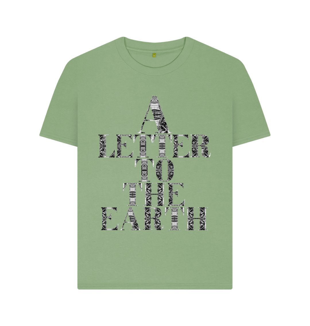 Sage A Letter to the Earth Womens T-shirt