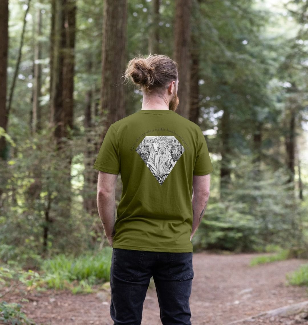 Mens Organic Cotton 'A Goddess is Born' Tee
