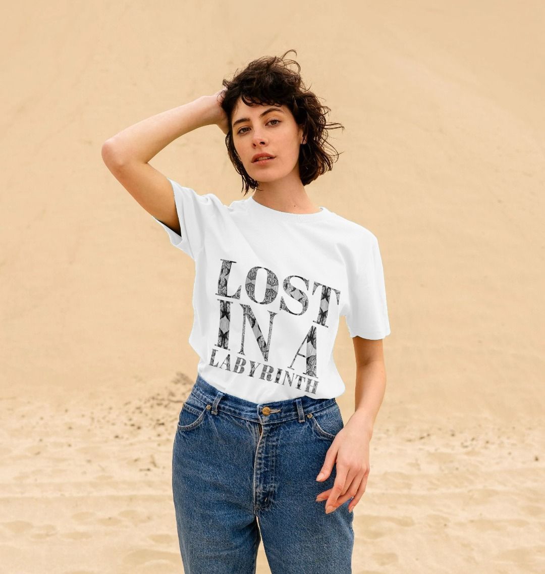 Lost in a Labyrinth Womens T-shirt