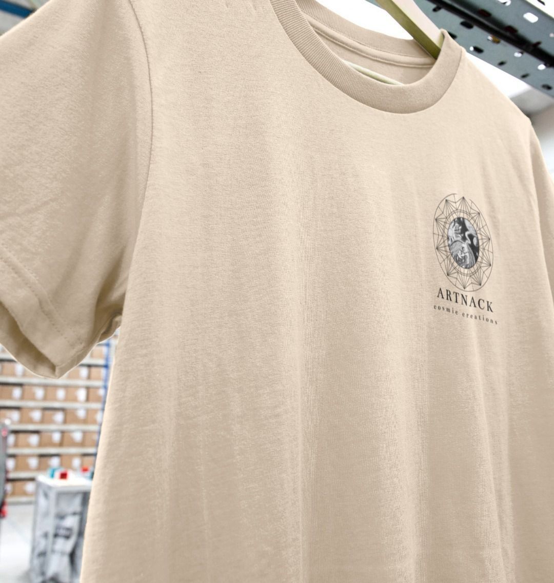 Womens Organic Cotton 'A Goddess is Born' Tee