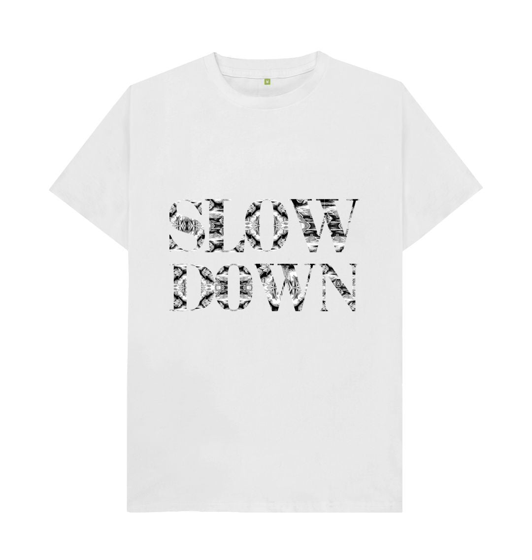 White Slow Down T-shirt