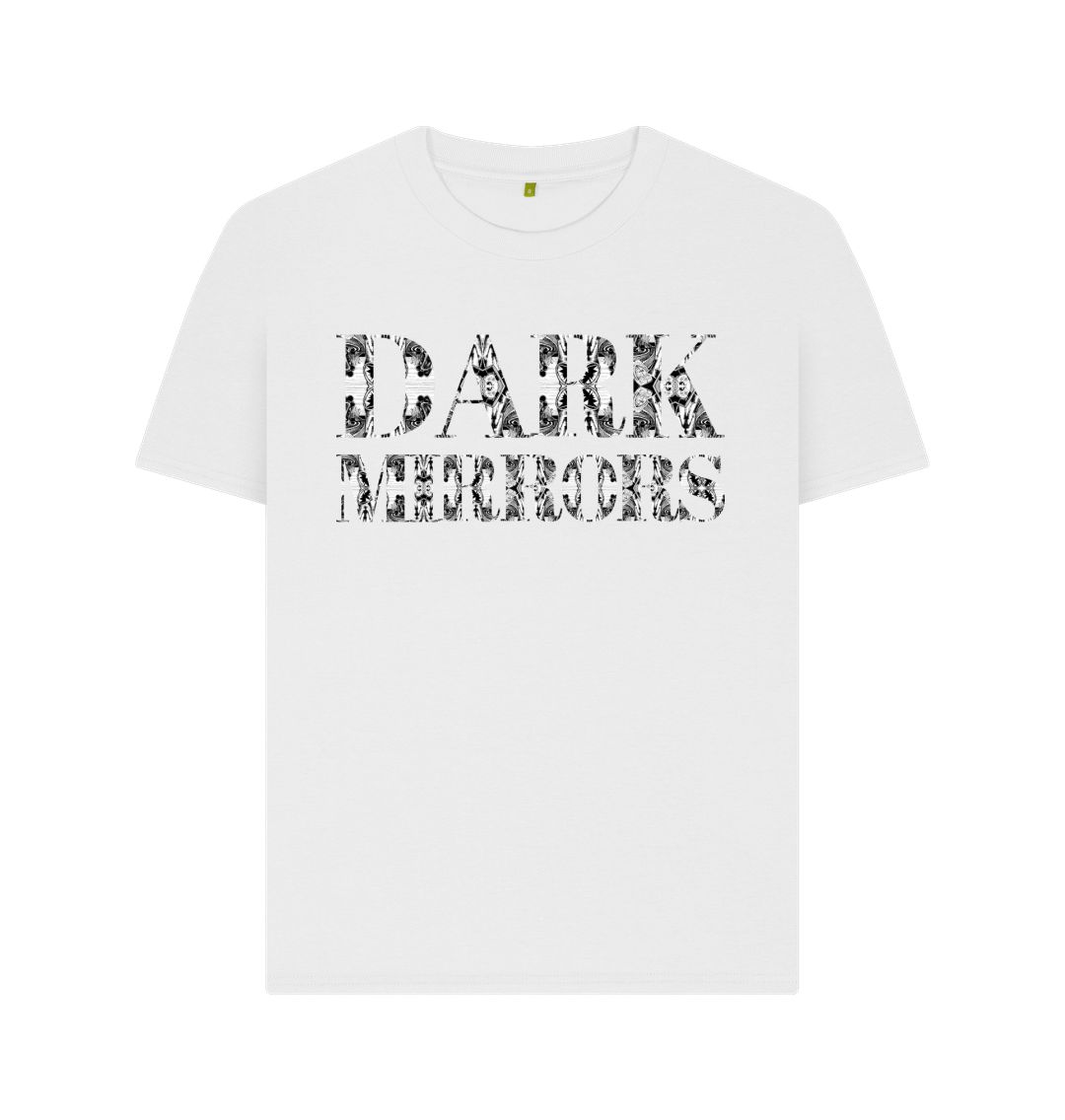 White Dar Mirrors Womens T-shirt