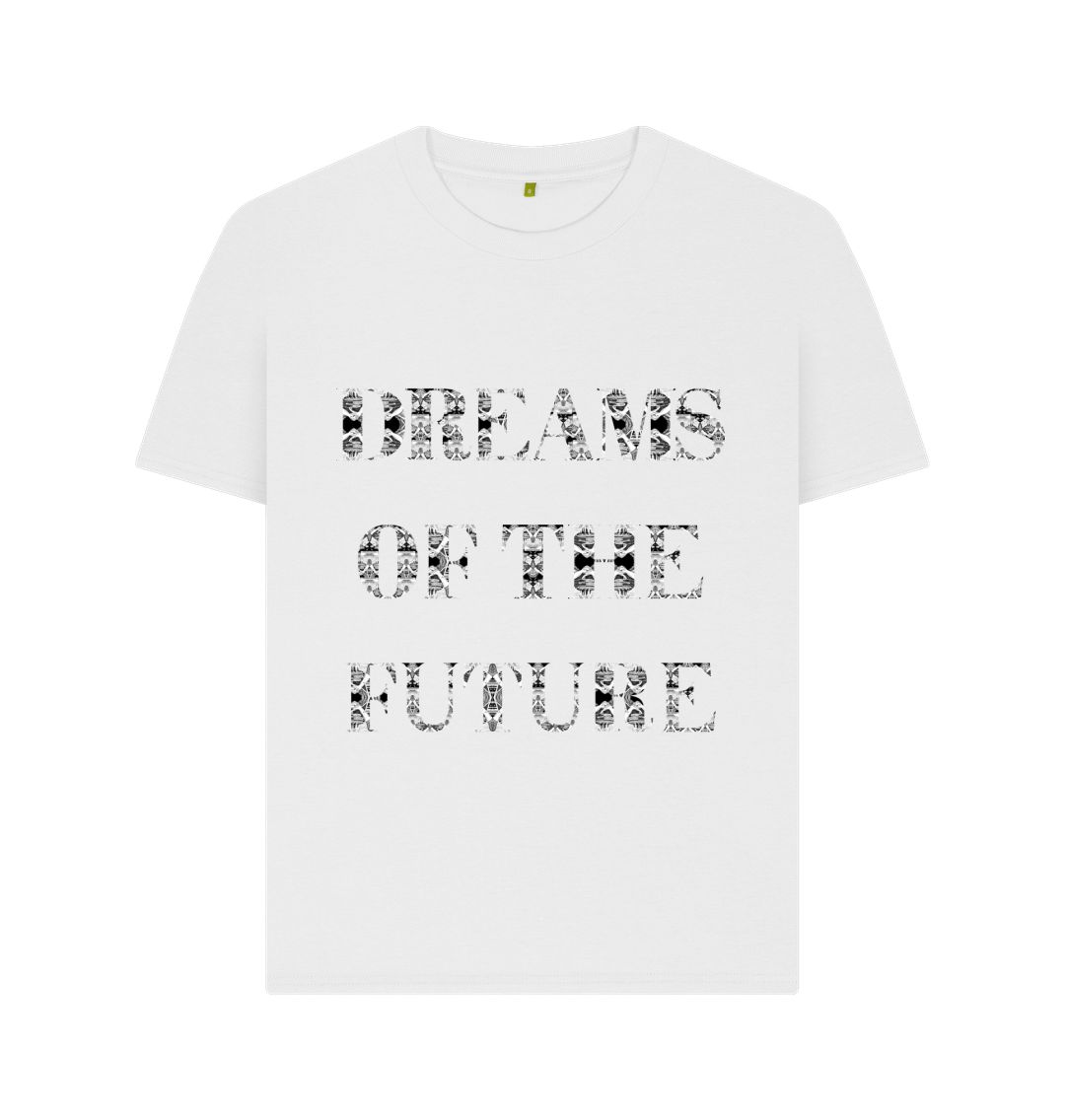 White Dreams of the Future Womens T-shirt