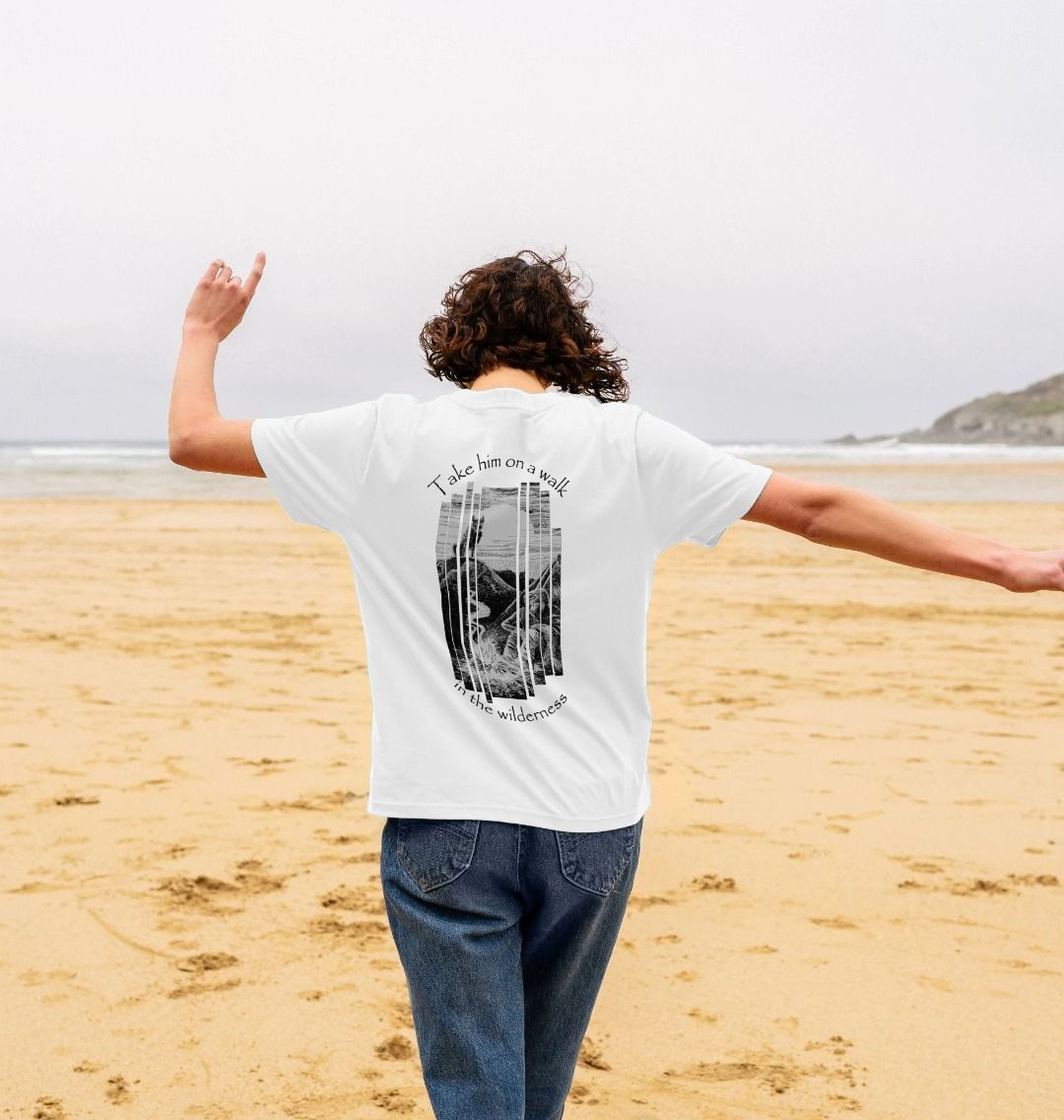 Womens Organic Cotton 'Rogue Warrior' Tee