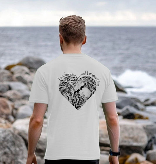 Mens Organic Cotton 'Empathising' Tee