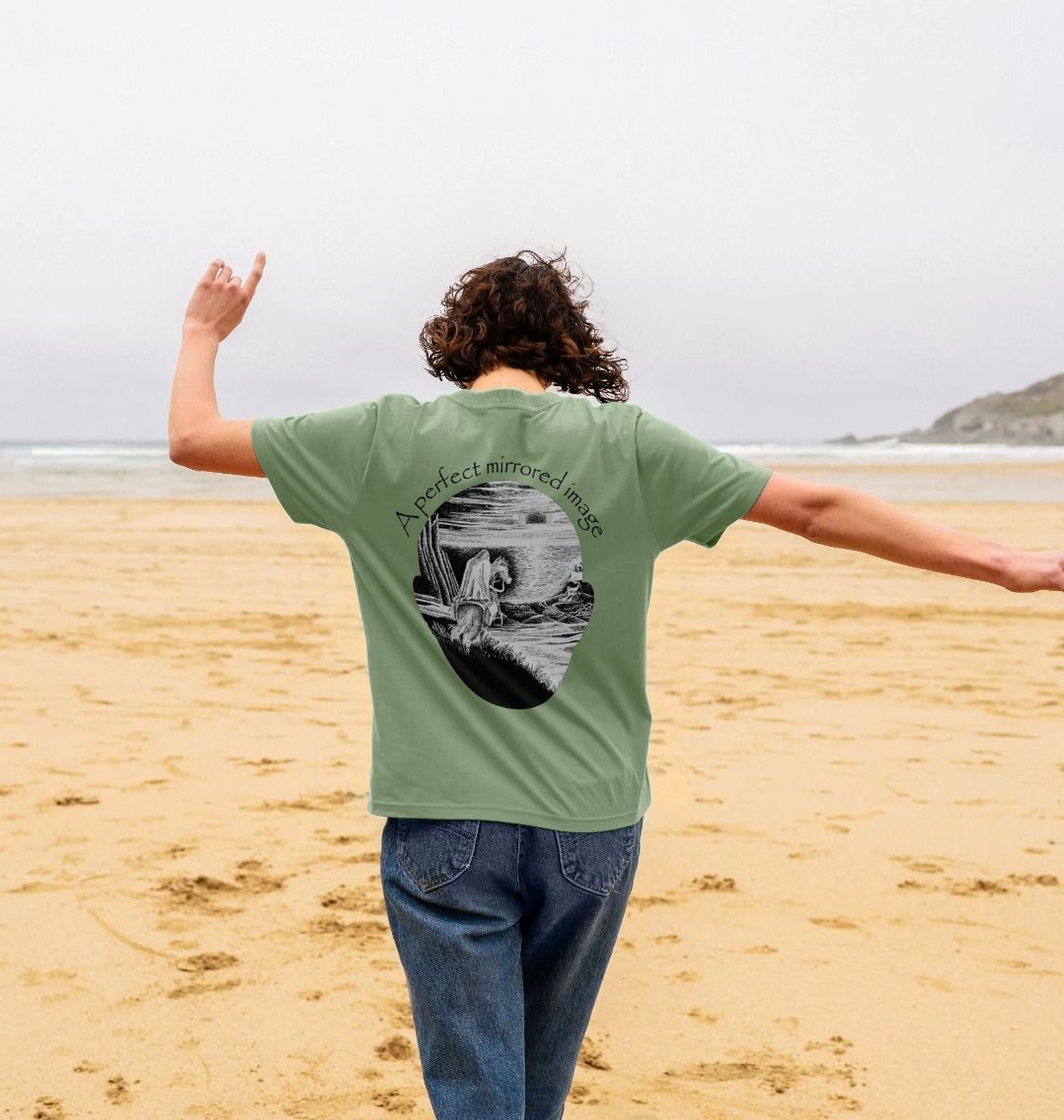 Womens Organic Cotton 'In This Together' Tee