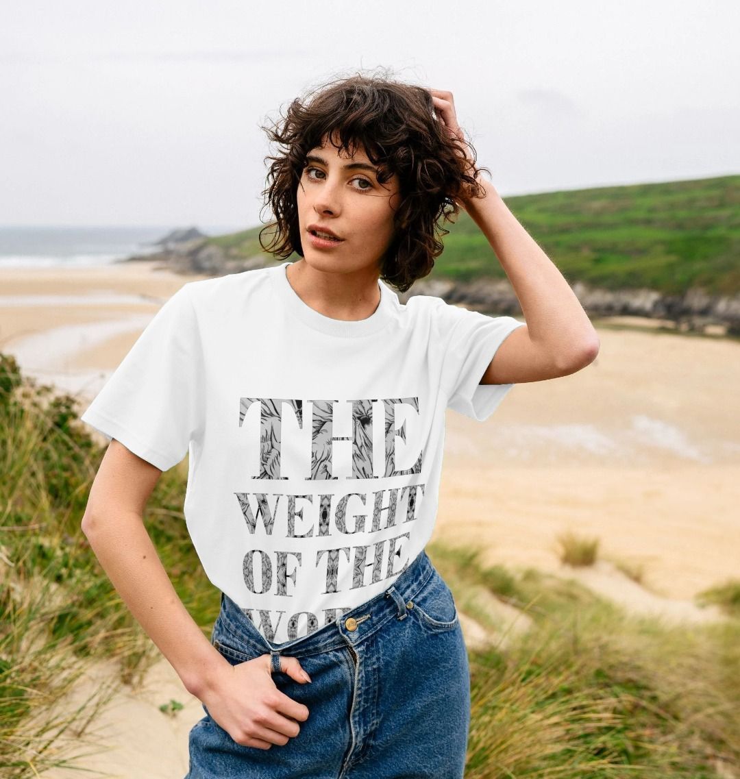 The Weight of the World Womens T-shirt