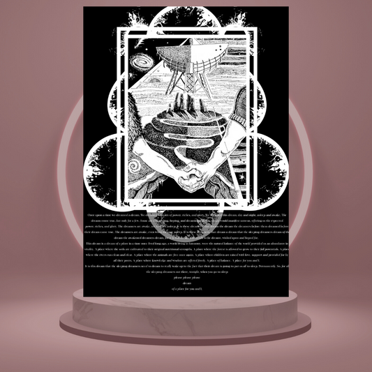 Dreams of the Future Past and Present Full Poem Print