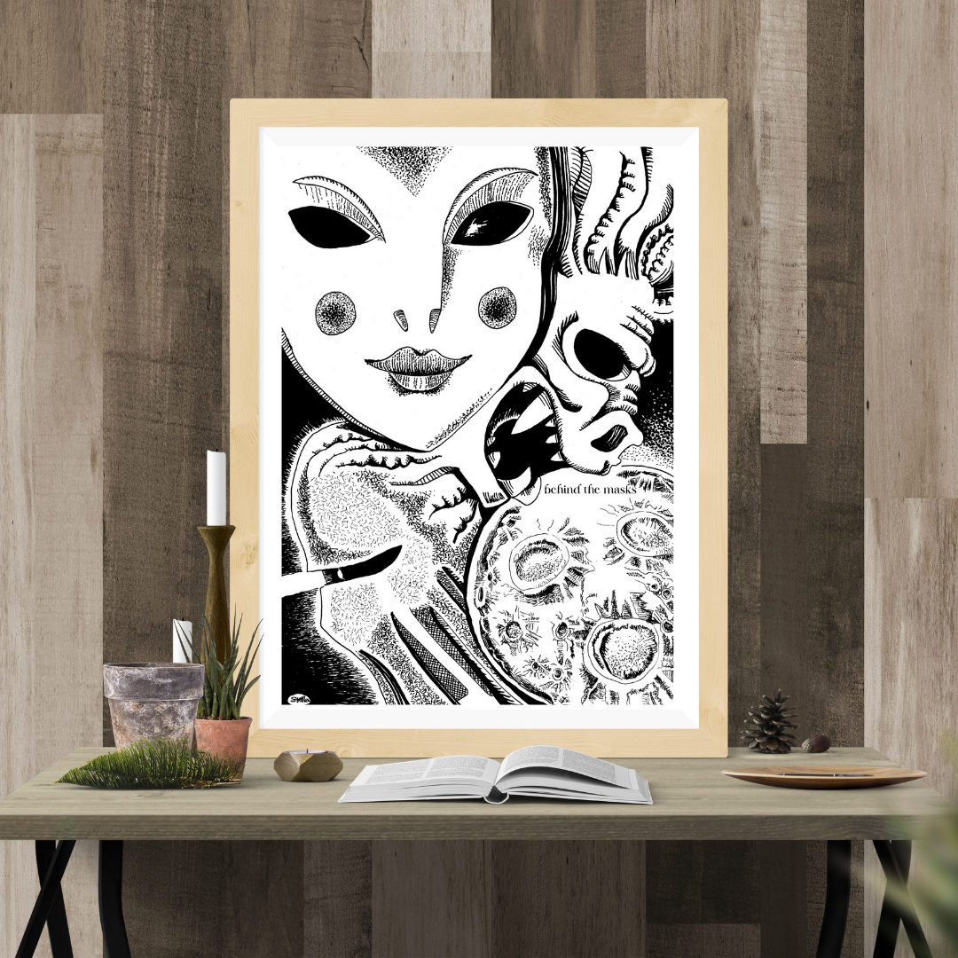 Masks Limited Edition Print